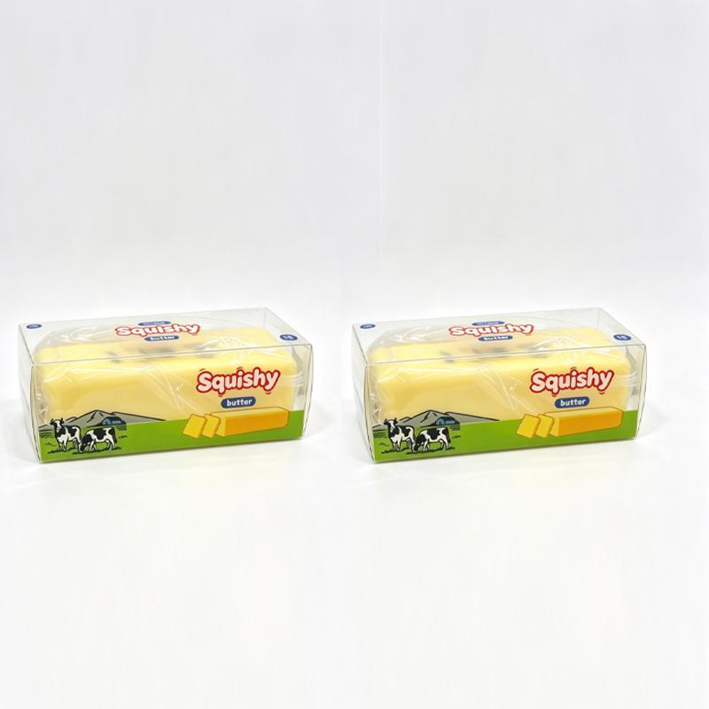 Wax Butter Cheese Toy Crispy Wax Slow Rebound Decompression Toy Bounce Portable Sensory Toy Soft Toys For Home Decoration