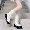 Leg Sleeves Sweet Warm Leg Socks Boot Cuffs Warm Knee High Socks For Fashion Accessories Daily Wear Outdoor Activities