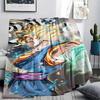 Dragon Ball character Print Flannel Blanket High quality Comfortable for All Seasons Home Decor Warmth and Comfort Perfect for Christmas Gifts