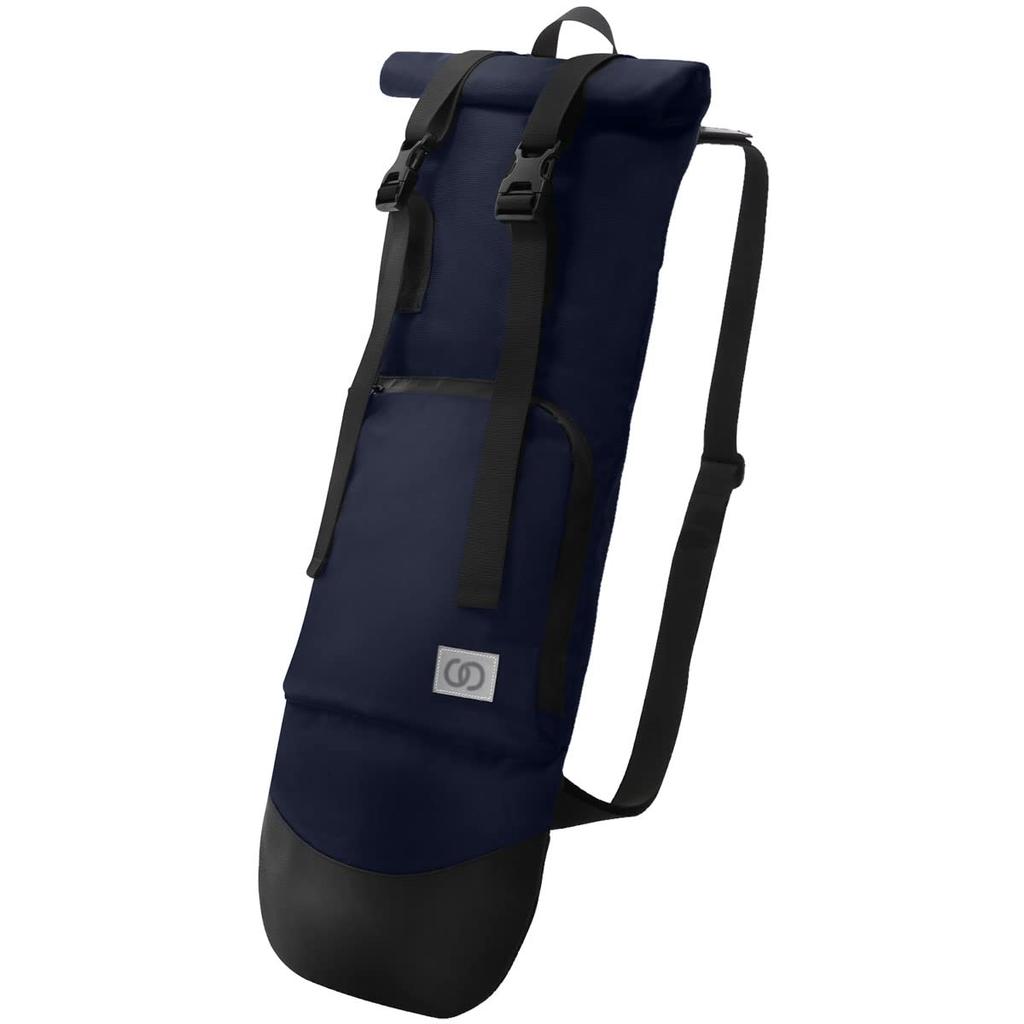 monoii Multifunctional Skateboard Rucksack Case Skateboard Bag Skateboard Bag Pack Board Holder Bag Rucksack Type (Navy, C)