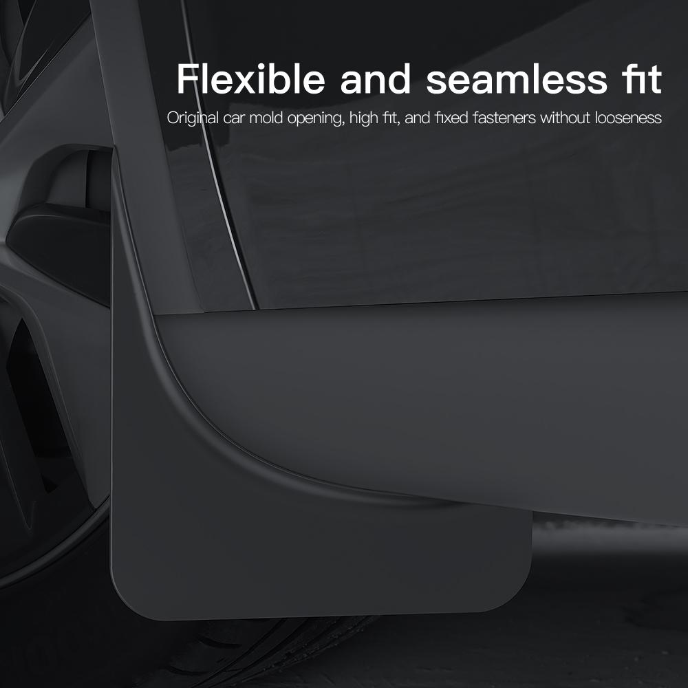 YZ For Tesla Model 3 Y Highland Juniper 2021-2025 Tesla Special Mudflaps No Need to Drill Holes Fender Protector Car Accessories