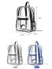 Waterproof Transparent PVC Large-Capacity Student School Backpack