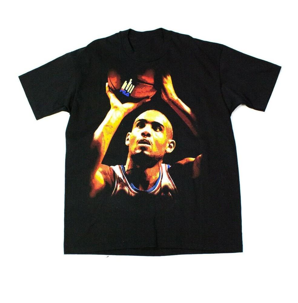 Grant Hill Vintage Black Tee Shirt Cotton For Men All Size S to 4XL Unisex T-Shirt XXXL