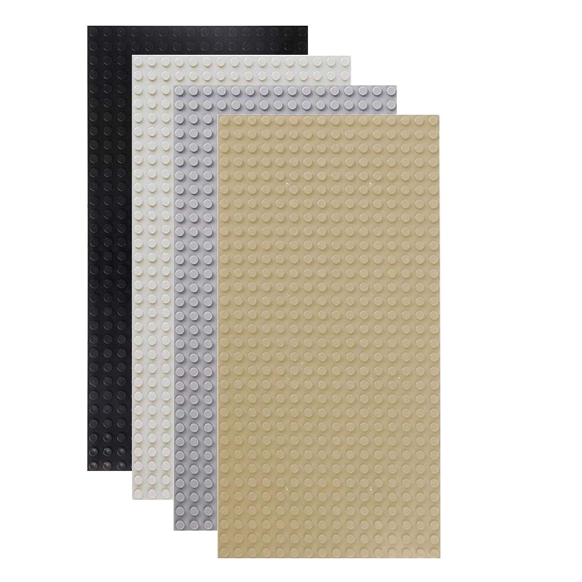 Plaque de Base Brique 16x32 4 pièces Fonctionne Avec featuring Mainstream s Play Jouet Créatif pour ENFANTS Pièces Jointes 4pcs16x32