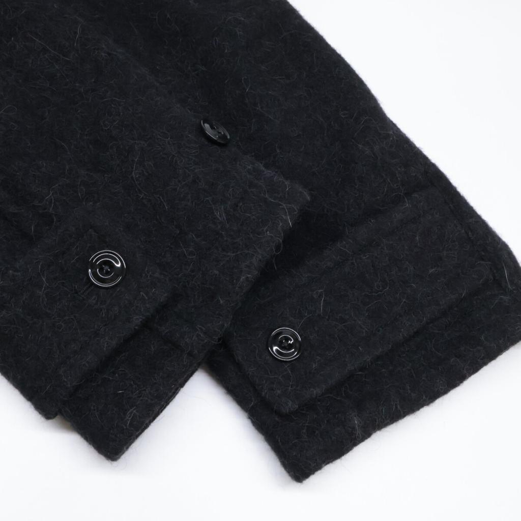 LEMAIRE Excellent condition 24AW CO1073 LF504 Alpaca wool belted duffle coat coat 50 blackUsed