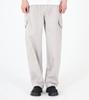 Beoteunseoul Elastic String Cotton Pants (Light Gray)