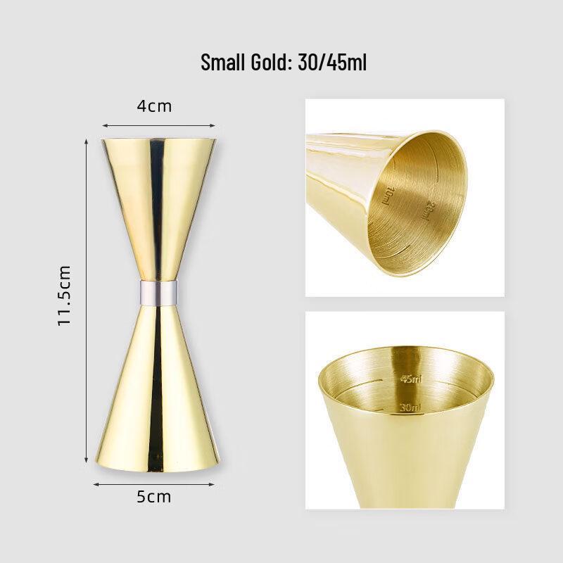 ZISIZ Stainless Steel Cocktail Jigger