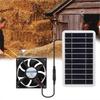 BHBL 30W Solar Panel Powered Exhaust Roof Fan for Attic,Van, Pet - Air Ventilation & Cooling System for Kitchens,Greenhouses