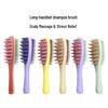 Long-Handled Double-Sided Shampoo Massage Comb