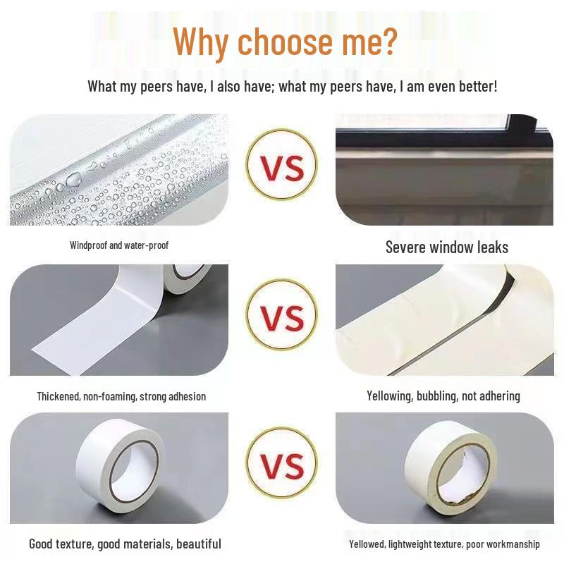 Windproof Waterproof Insect-Proof Door & Window Seal Tape