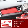Für BMW MINI ONE Cooper S JCW R55 R56 R57 R58 R59 R60 R61 Auto Innenraum Modifikation Zubehör Dekorativer Schutz Aufkleber