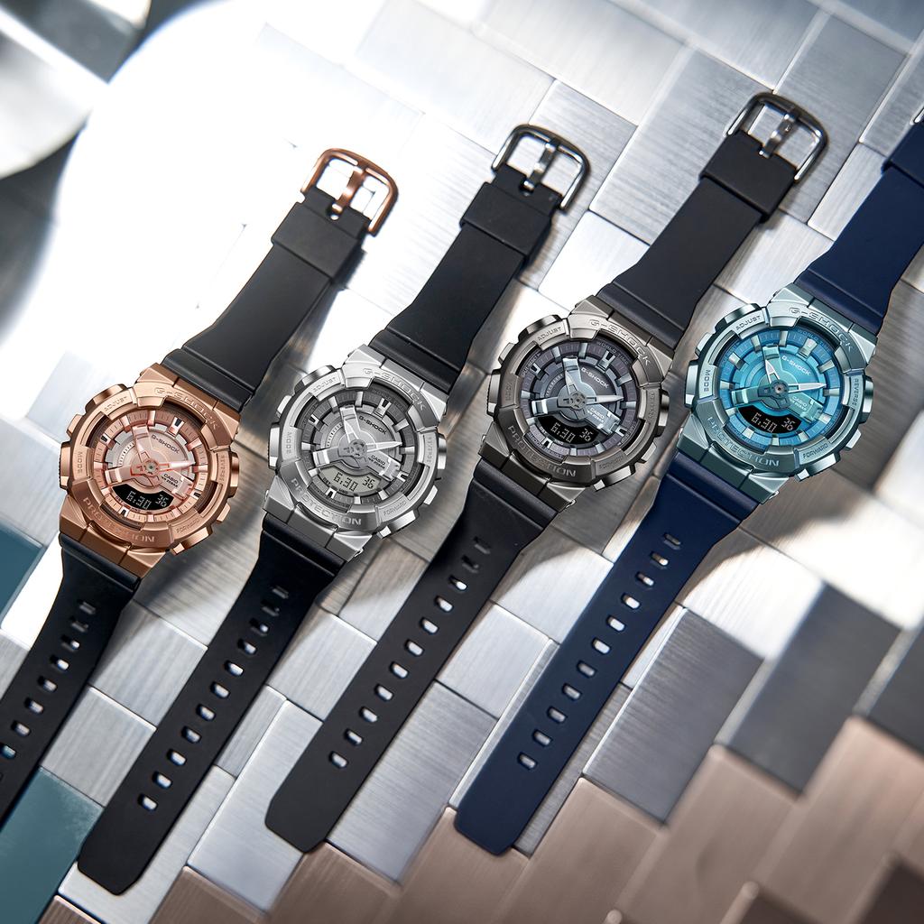 CASIO Women's Full Metal Series Blue Watch GM-S110LB-2APR GM-S110LB-2APR
