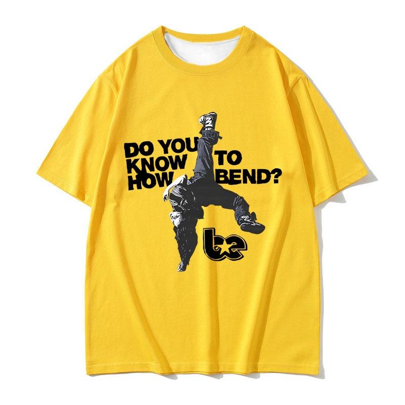 Billie Eilish Hit Me Hard and Soft Do You Know To How Bend Print T-shirts Men Women Fashion Pop Music T Shirts Oversized T-shirt