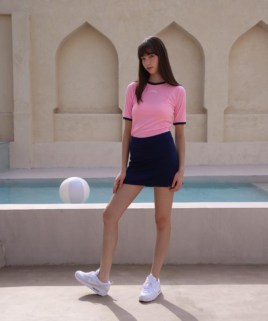 5HOURS Tour Slit Skort_Navy