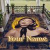 Custom Text Ariana Grande Pattern Floor Rug Soft Indoor Carpet Mat Living Room Bedroom
