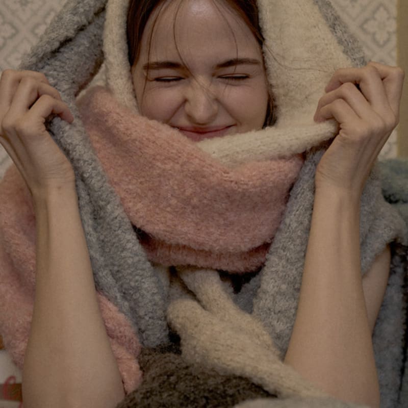 RaJu Snug Boucle Muffler_12 Color