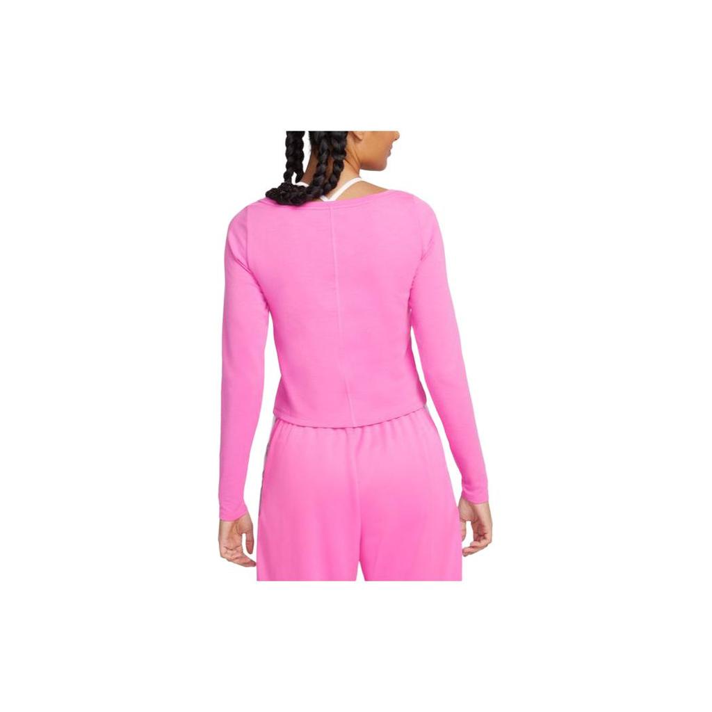 New Nike Regular T Shirt Women's Fun Pink FN1912-675