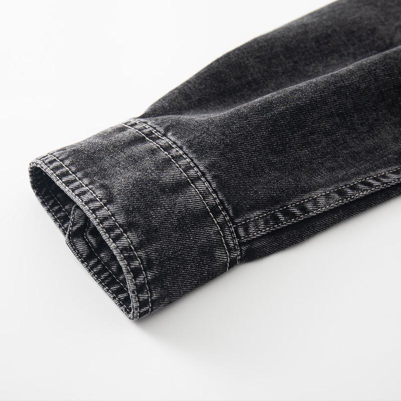 JEEP Men's Long Sleeve Casual Denim Work Shirt