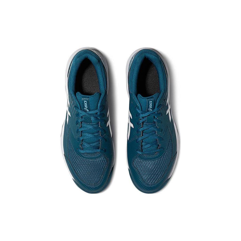 Asics Men's GEL-DEDICATE 8 WIDE Tennis Shoes Restful Teal White 1041A410-400