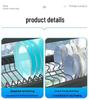 Multi-Functional Kitchen Sink Organizer and Dustproof Dish Rack
