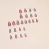 French False Nails Glazed Cat's Eye Nail Tips Fashion Press On Nails  DIY