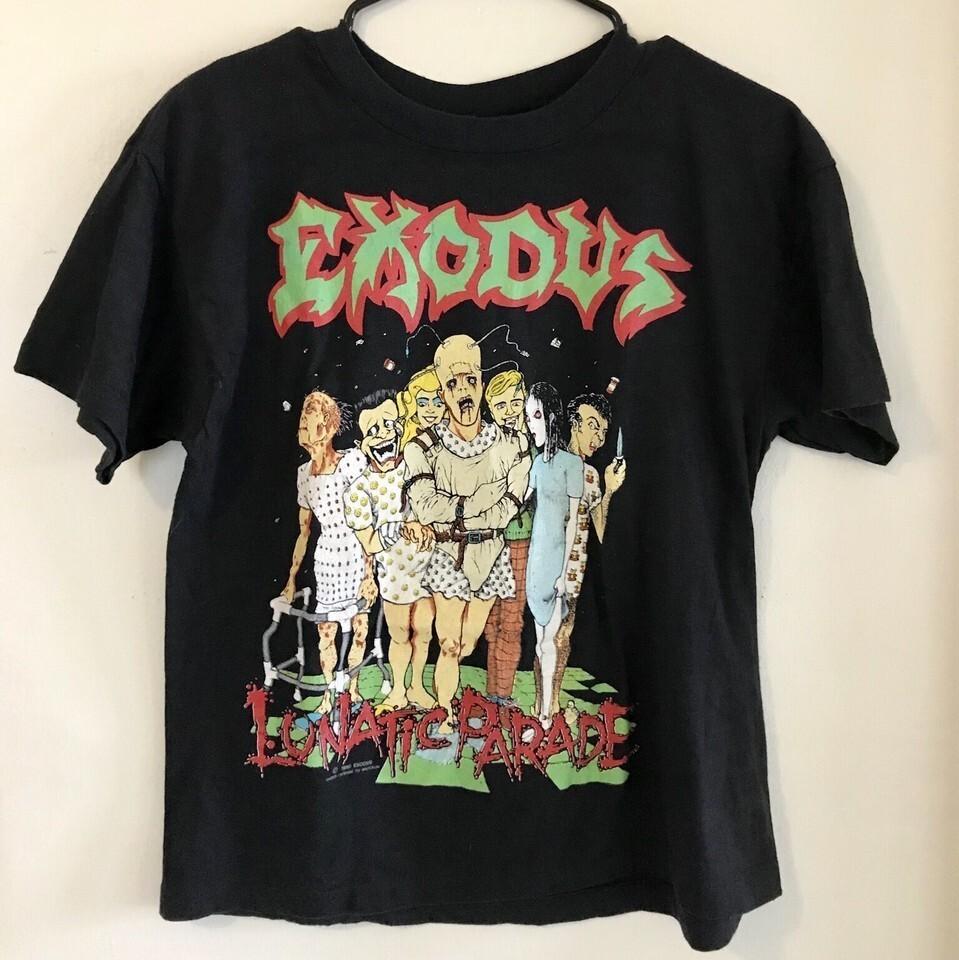 Винтажная футболка Exodus Lunatic Parade от S до 5XL Унисекс S