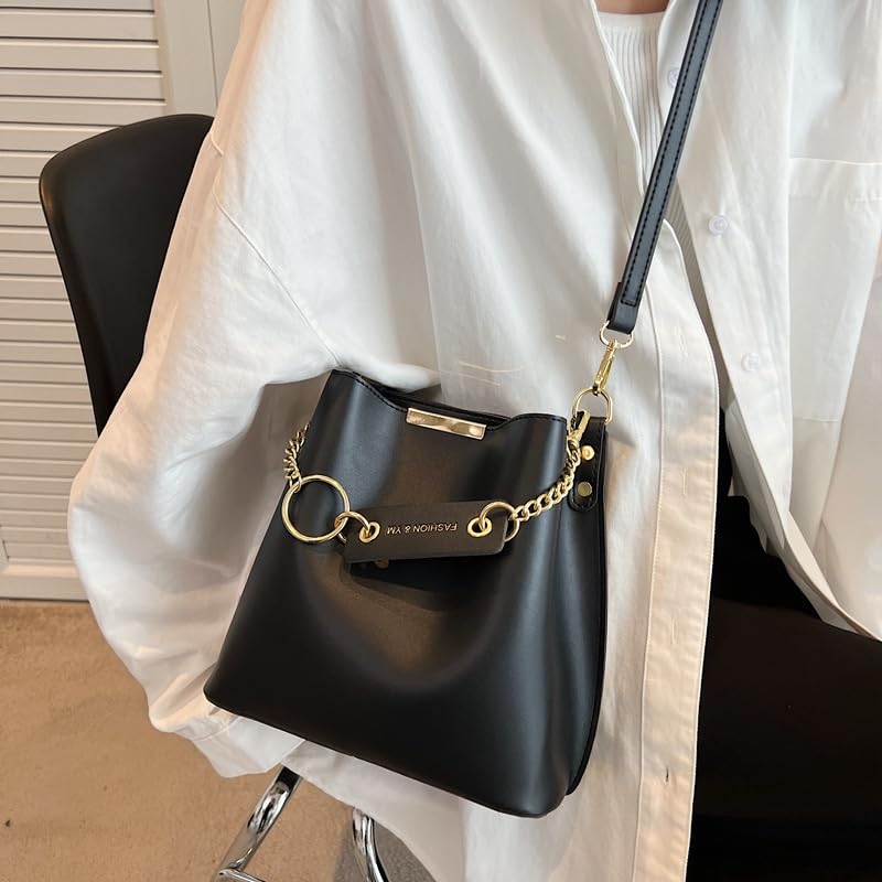 Adjustable Shoulder Faux Simple Chain Zipper Large Perfect for and Office Cute and Stylish Gift Women's Bag, Crossbody, Leather, Design, Charm,