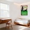 Vintage Style 'Clean Up After Your Pet' Metal Tin Sign with Silhouette Walking Dog & Waste Bag, Rusty Border Wall Decor for Home