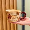 Cute Cat Ceramic Mug Gift Set for Girls and Best Friends' Birthdays