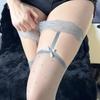 Black Stockings Female Jk Fishnet Stockings Bow Lace Stockings Ultra-thin Sexy Pure Desire Non-slip Outer Stockings