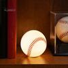 Soft Glow Nursery Light Realistic Baseball Night Light, Desk Decor Lamp, Portable Ambient Boys Room Nightlight Lighting Ornament for Bedroom