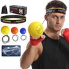 WOSWEIR-Children's Home Training Speed Ball Head-Mounted Magic Reaction Punching Smooth PU Foam Decompression Tool Speed Balls