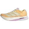 Adidas Adizero Boston 13 Comfortable Fit Rebound Support Breathable Running Shoes Women sneaker Light-Orange White KK1291