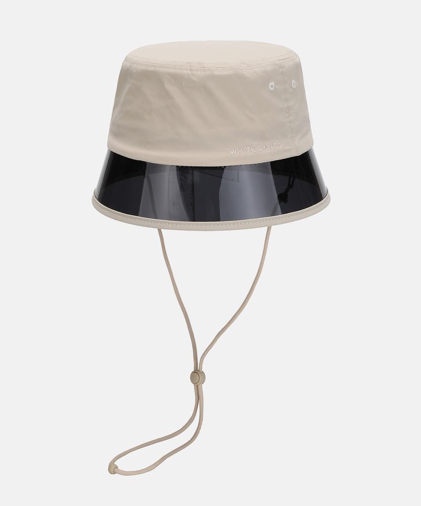 Hwaiteusaenjeu Green Label Uv Brim Unique Short Bucket Hat Sarander (4 Colors)
