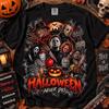 Horror Movie T-Shirt, Slasher Characters, Halloween Graphic Tee