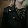 40 Sets Totenkopf Nieten Punk Rock Spikes DIY Bastel Niete Kleidung Totenkopf Spike Mehrzweck Halloween Tasche Schuhe Nähzubehör
