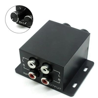 Controlador de Graves Subwoofer Interruptor Compatibilidade de Alto-falantes Ativos