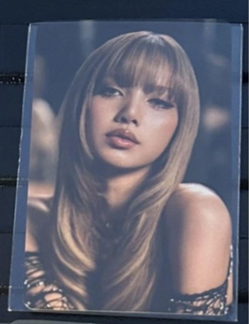 

[USED] BLACKPINK Lisa Deadline Pop-Up Purchase Trading Card