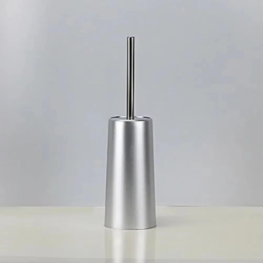 Creative Easy to Clean Toilet Brush with Holder Long Handled Space Saving WC Brush Floor Cleaning Bathroom Cleaning Brush