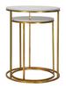 Table Simply Marble Couple Ø 52X63-42X53