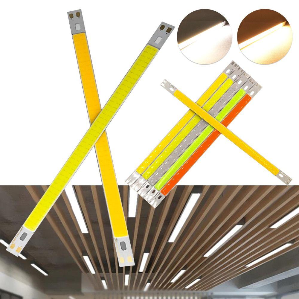

DIY 10W 12-14V 200x10mm Emitting Diod Lamp Bead LED Strip Light COB Lamp