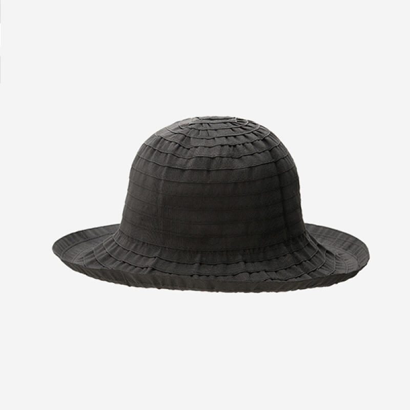 Whinysaj Широкополая панама Складная регулируемая панама black