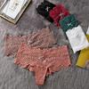 Sexy tanga do poloviny pasu Dámské spodní prádlo Vysoce kvalitní krajkové kalhotky Dámské Prodyšné spodní prádlo s tričkem Bikiny G String Kalhotky Intimní