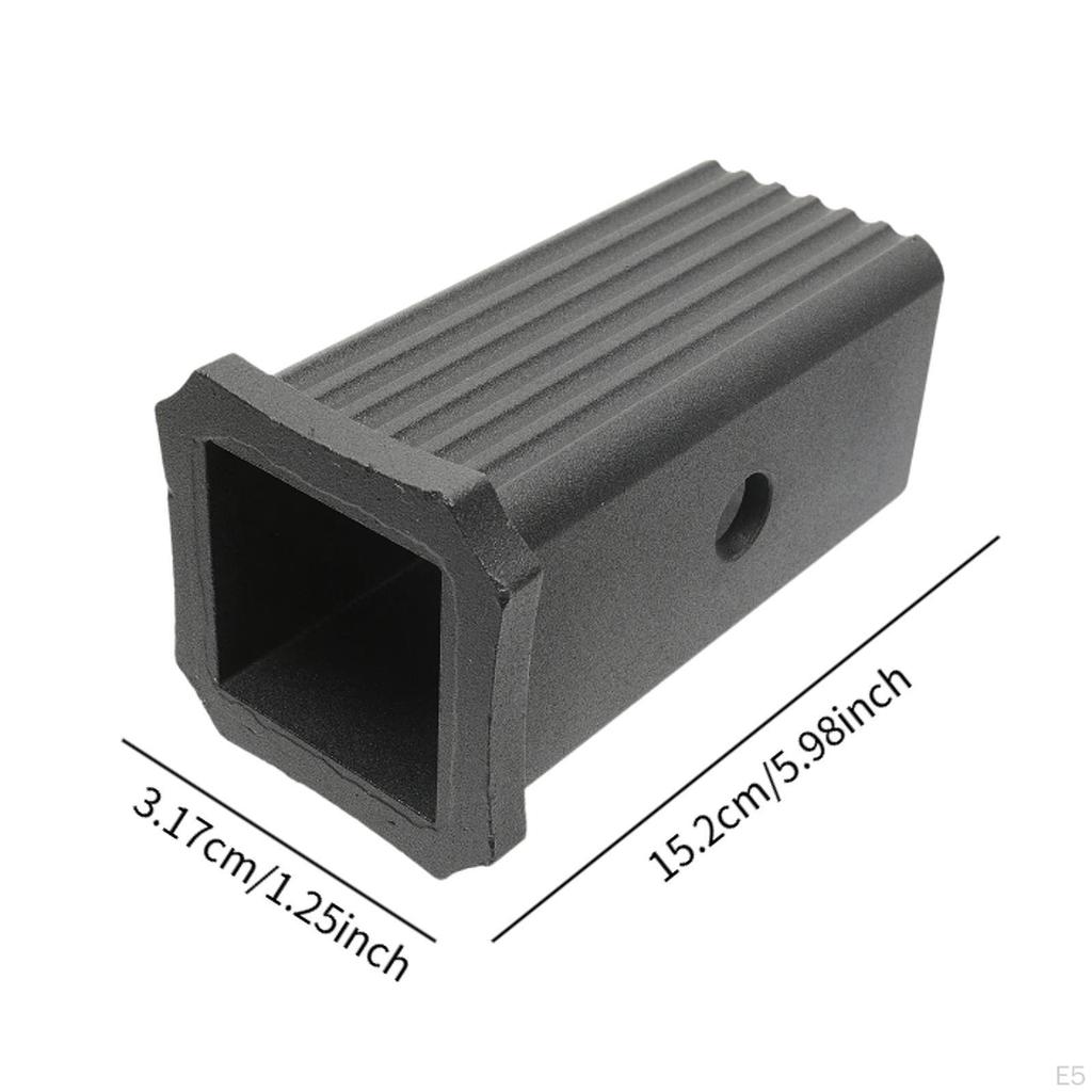 Hengerfesteadapter Firkantkonverter Reduksjonshylse for Sykkelstativ Tilhenger Lastebil