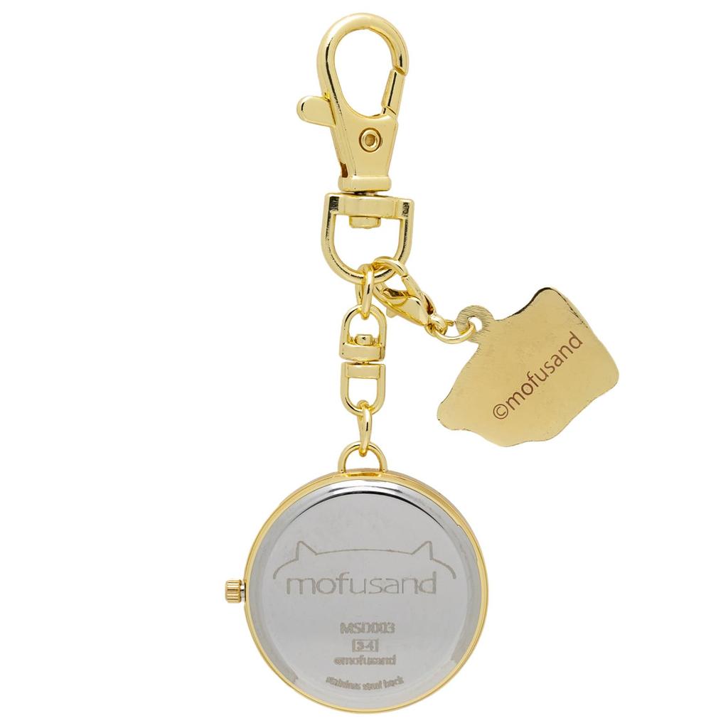 Field work Women's Analog Keychain Watch Blue Mofusand MSD003-5