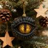 Yousheng Dragon's Eye Christmas Ornament Mystic Dragon Eye 2D Flat Acrylic Xmas Tree Hanging Ornaments for Fantasy Lovers