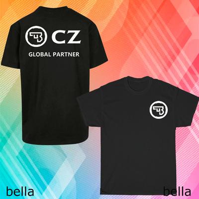 Nova Camiseta com Logotipo CZ-USA Engraçada Tamanho P a 5XL