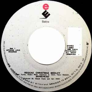 7inch Record SHINEHEAD - Reggae Christmas Medley 764807 Elektra Jamaica Reggae, Ska & Dub Used