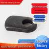 Black Iron Welded Flat Angle Bracket with Round Head for Mechanical Hardware Applications