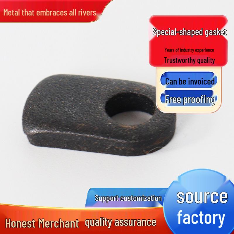 Black Iron Welded Flat Angle Bracket with Round Head for Mechanical Hardware Applications